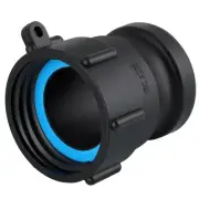 IBC Tote Adapter, Cam and Groove Fitting (2" Female Buttress Thread x 2" Male...