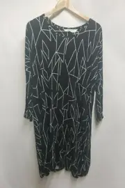 TS TAKING SHAPE VIRTUELLE Offline Crossing Paths Dress Black Midi Slip S 18