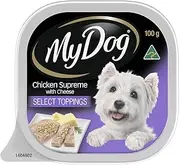 My Dog Adult Wet Dog Food Chicken Supreme with Cheese, 100 g (Pack of 12)