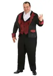 Plus Size Dashing Vampire Costume