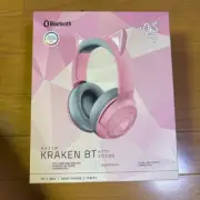Razer Kraken BT Kitty Edition RGB Gaming Quartz Pink Headset Bluetooth 5.0 New