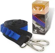 EKIND Toy Gun Bullet Shoulder Strap Darts Bandolier Kit Ammo Storage Holder Compatible for Nerf Elite Blasters (2 Point Tactical Shoulder Strap - Blue)