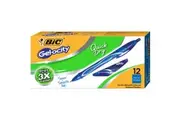 BIC GELOCITY GEL PEN Retractable 0.7mm Medium Blue Pack of 12
