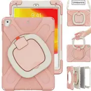 StylePro, iPad 10th and 11th gen package, tough kids case with shoulderstrap and screen protector, rose.