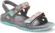 [MERRELL] Hydro Drift Water Sandal Grey/Multi 1 M US Little Kid