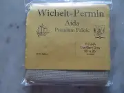 10% Off Wichelt Imports 16 count Permin Aida - Clay/Barn Grey