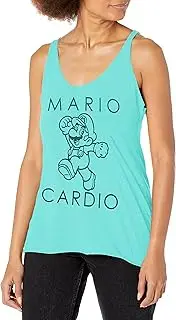 Nintendo Mario Cardio Women's Racerback Tank Top