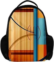 Travel Backpack for Women,Backpack for Men,Basketball Game Sport,Backpack, L3nl2lkntulj, 10.8x5.1x15.8 in