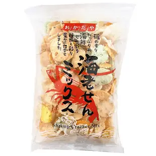 +東瀛go+ 岡田屋 海老海鮮蝦餅 綜合蝦仙貝 185g 蝦餅 海鮮MIX 仙貝 日本必買 (8.3折)