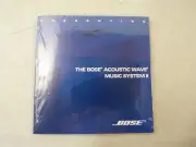 Bose Acoustic Wave Music System II- Owners Demonstration Disc Factory Sealed
