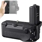 VG-C3EM Vertical Battery Grip Holder is Suitable for Sony A9, A7III and A7RIII Cameras. It Allows Synchronization of All Functions and can Hold Two Rechargeable Lithium ion Batteries