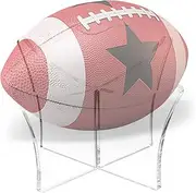Acrylic Ball Stand, Acrylic Ball Display Stand, Transparent Sports Ball Display Stand, Soccer Stand, Football Ball Stand, Non-Slip Design for Football, Soccer, Basketball