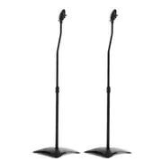 112CM Surround Sound Speaker Stand - Black - Set of 2