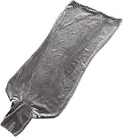 Ciieeo Female Mannequin Cloth Velour Fabric Overlay for Display Models Elegant Grey Replacement Outfit for Fashion Shows and Retail Settings