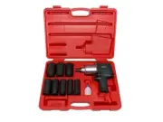 Force 6111D 3/4" Dr. Impact Wrench Plus 8pc 100mmL Extra Deep Impact Socket+Gift