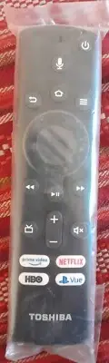 Toshiba Ct-rc1us-19 fire Tv remote 43LF421U19 49LF421U19 50LF621U19 55LF621U19