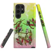 For Samsung Galaxy S22 Ultra Case, Armour Cover, Kookaburras