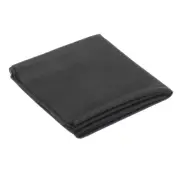 Black Speaker Mesh Grill Stereo Fabric Dustproof 50cm x 150cm 20" x 59"