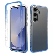 MCC For Samsung Galaxy A35 5G 2-in-1 Shockproof Clear Gradient Case Bumper Cover A356 [Blue]