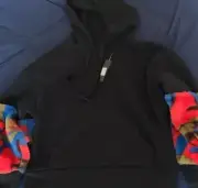 SNOB JADA MULTICOLORED JOGGING SUIT SET -BLACK