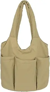 [Upbull] Slouchy Nylon Tote Bag Women Trendy Underarm Shoulder Hobo Bags Crossbody Purse College Travel Satchel Tote Handbag 2025