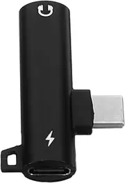 OHPHCALL Type C Headphone Jack Adapter Metal Audio Converter Sound Clarity Lightweight Portable Works with Devices Easy Installation