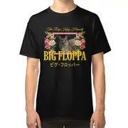 Big Floppa Floral Aesthetic T-shirt