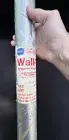 1 New Roll Of Borden Wall-Tex Fabric Back Wallpaper Metallic Silver Gold Floral