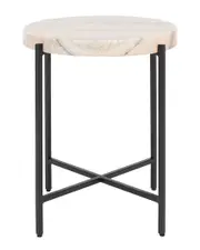 Safavieh Azula Stone Top Accent Table