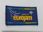 2005 UK Eurojam Scout Badge Patch