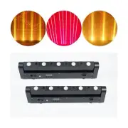 Moving Head Stage Wash Light Bar Party RGBW LED Beam Lights DMX 512 Strobe Li...