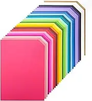 60 Sheets Color Cardstock, 28 Assorted Colors 250gsm A4 Size, Double Sided Printed Cardstock Paper, Premium Thick Card Stock for Card Making, Craft, Scrapbooking, Party Decors, Kids School Supplies…
