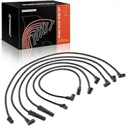 A-Premium 6PCS Spark Plug Wires Compatible with Chevrolet Malibu 1978-1983, Impala, Camaro, Caprice, Marathon, Monte Carlo, El Camino & GMC Caballero & Pontiac Catalina, Laurentian, LeMans, Parisienne