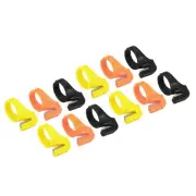 12Pcs Plastic Quilting Sewing Thread Cutter Ring, Yarn Cutter Ring, 3Color
