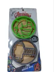 Marvel Avengers Set of 2 Thor Incredible Hulk Silicone Pancake Breakfast Molds