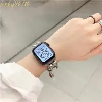 在飛比找蝦皮商城精選優惠-灣灣 表帶 適用蘋果s8表帶 applewatch s7手工