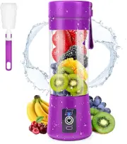 Portable Blender Juicer Mixer Fruit Machine USB Rechargeable Smoothie Machine