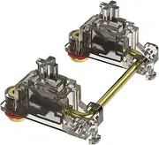 GATERON Ink V2 Screw in Stabilizer, RGB New Set Stab Hot Swap for 60% Layout MX Mechanical Keyboard