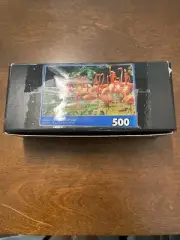 jigsaw puzzles 500 pieces 2 Puzzles 18”x11” New In Box