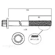 Permaseal Cylinder Head Bolt Set - HBS036
