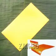 9.4" x 14.1" Yellow PVC Patch Inflatable Boat Raft Kayak Canoe Repair 24 x 36 cm