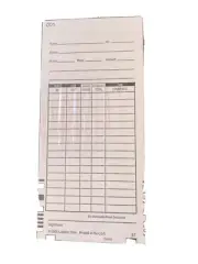 Lathem Time Cards, Numbered 1-100, 2-Sided, 3 3/8" x 7 1/4", Pack Of 100