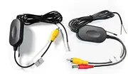Elinz 2.4G Wireless Receiver Transmitter 12V Connect to RCA Monitor & Reversing Camera