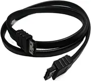 E-SATA eSATA e SATA Male to M/M Extension Data Sync Cable Line for External Portable Hard Drive HDD 50cm