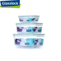 在飛比找蝦皮購物優惠-Glasslock 強化玻璃微波保鮮盒 玻璃保鮮盒 耐熱玻璃