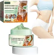 Wormwood Fat Burning Cream, Slimming Cream, Navel Arm Leg Belly Fat Burning Cream, Weight Loss Skin Firming Moisturizing Massage Gel for Cellulite, Soothing, Relaxing, Tightening & Slimming (1PCS)