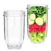 16OZ Replacement Cups Jar for Magic Bullet MBR-1101, MB1001B, MB1001C, MB1001...