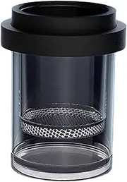 Fish Breeding Box, Fish Tank Hatchery Incubator Breed Case, with Coarse Mesh Acclimation Isolation Box for Clownfish, Betta, Black
