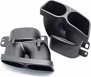 1Pair Exhaust Tail Tip Muffler Tips Compatible For Benz C E S GLE GLS Class W205 W212 W222 W204 W213 Pre-Facelift 15-18