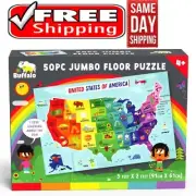 Buffalo Games Little Buffalo Learning & Education Floor Puzzle USA for Ages 4